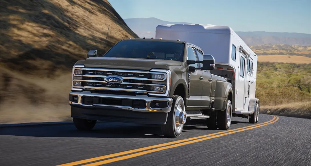 Ford Super Duty chassis and suspension components