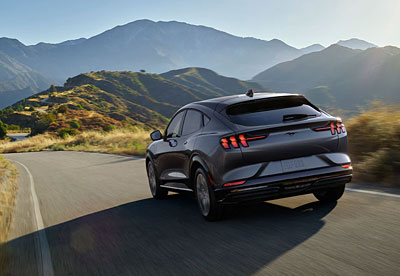 2021 Ford Mustang Mach-E Rear View