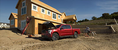 2022 Ford F-150 Lightning Enhanced Pro Power Onboard
