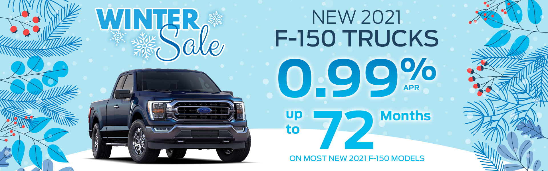 2021 Ford F-150 Winter Sales Event