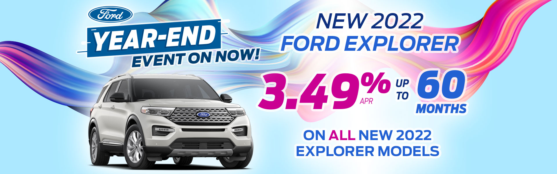 2022 Ford Explorer Year End Sales Event