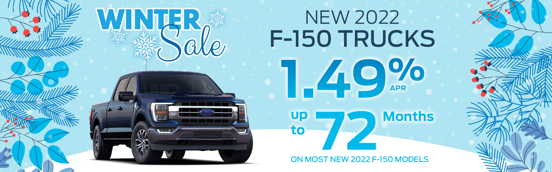 2022 Ford F-150 Winter Sales Event