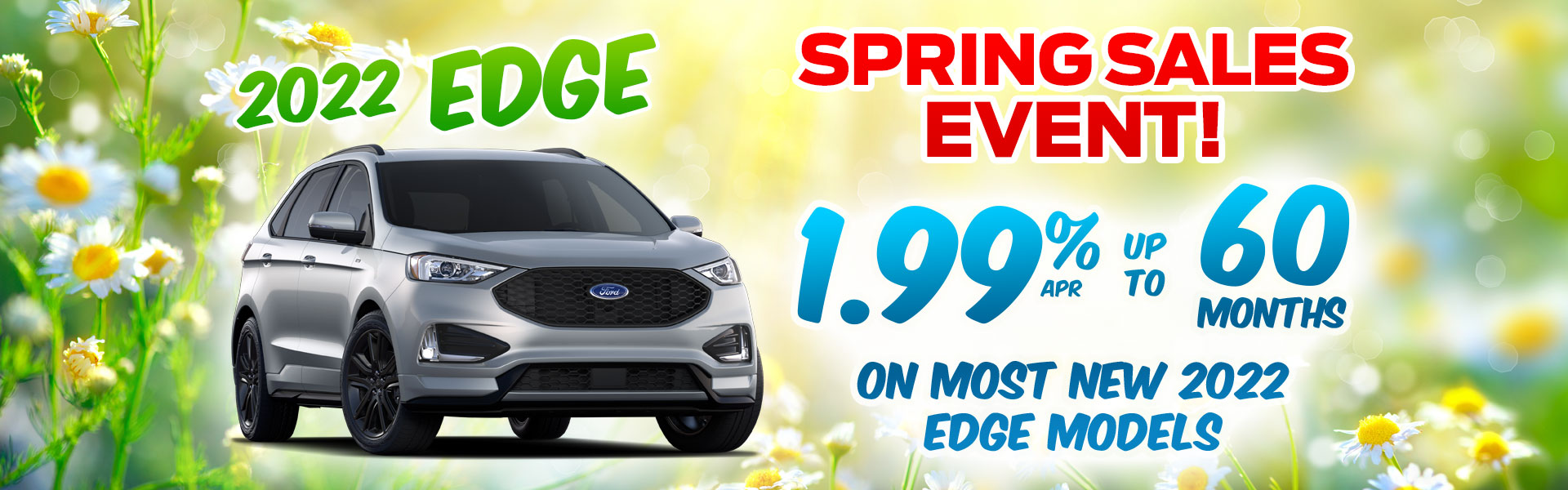 2022 Ford Edge Spring Sales Event