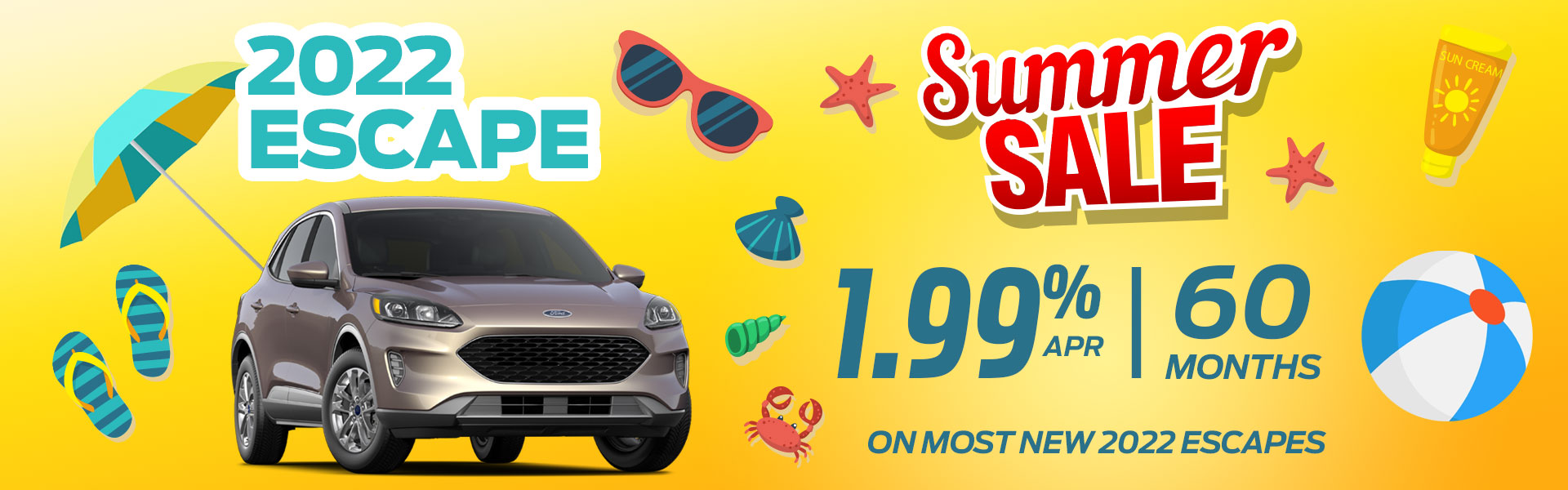 2022 Ford Escape Summer Sales Event
