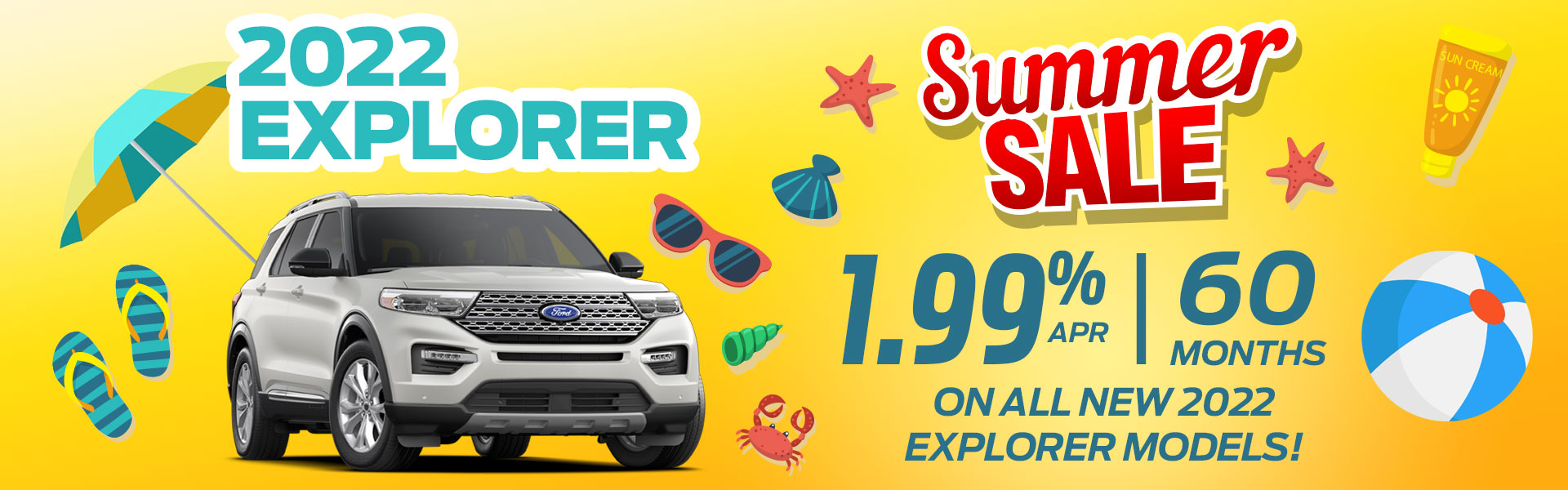 2022 Ford Explorer Summer Sales Event
