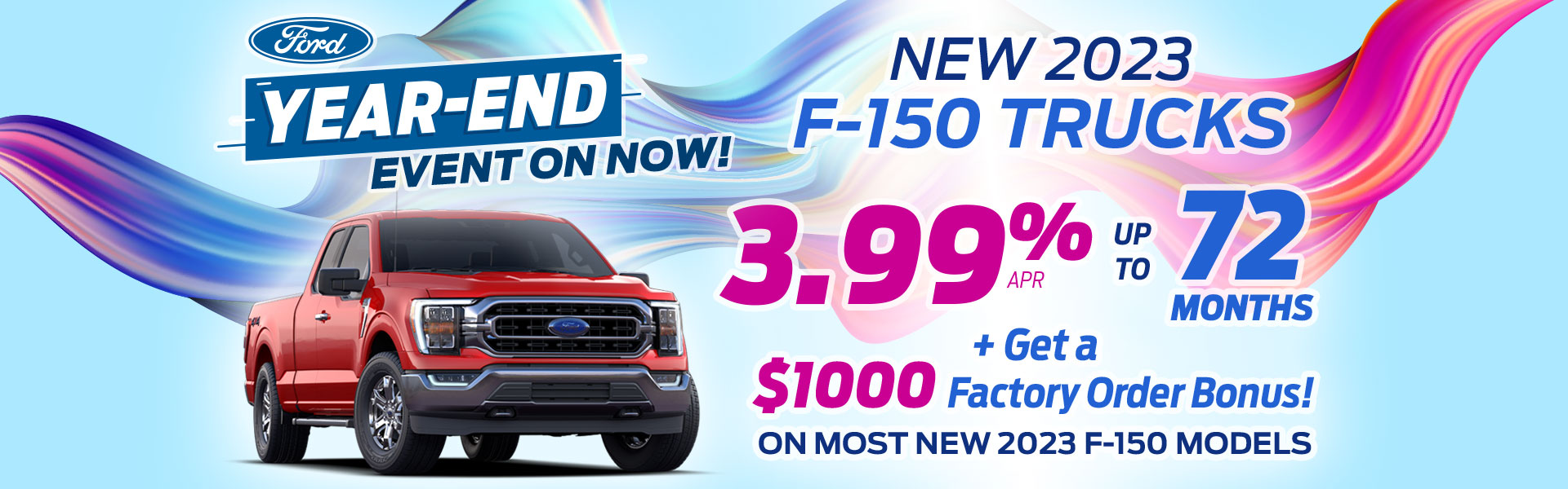 2023 Ford F-150 Year End Sales Event