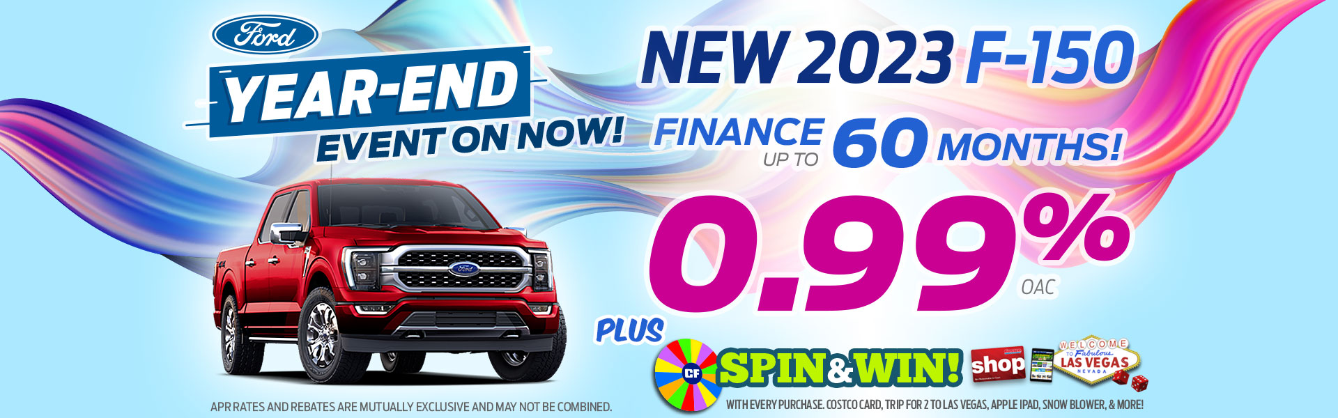 Year End 2023 Ford F-150 Sale!