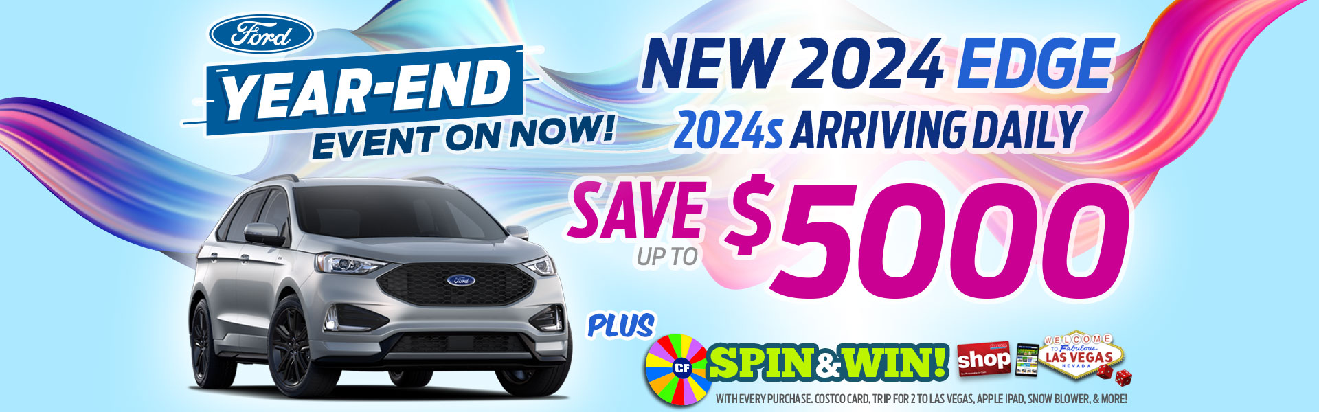 Year End 2024 Ford Edge Sale!