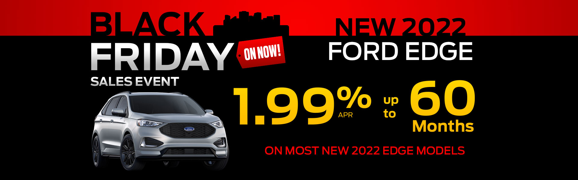 2022 Ford Edge Black Friday Sales Event