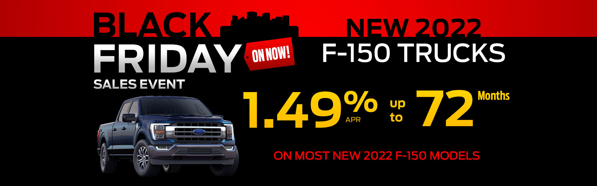 2022 Ford F-150 Black Friday Sales Event