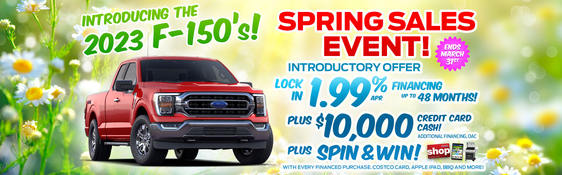 2023 Ford F-150 Spring Sales Event