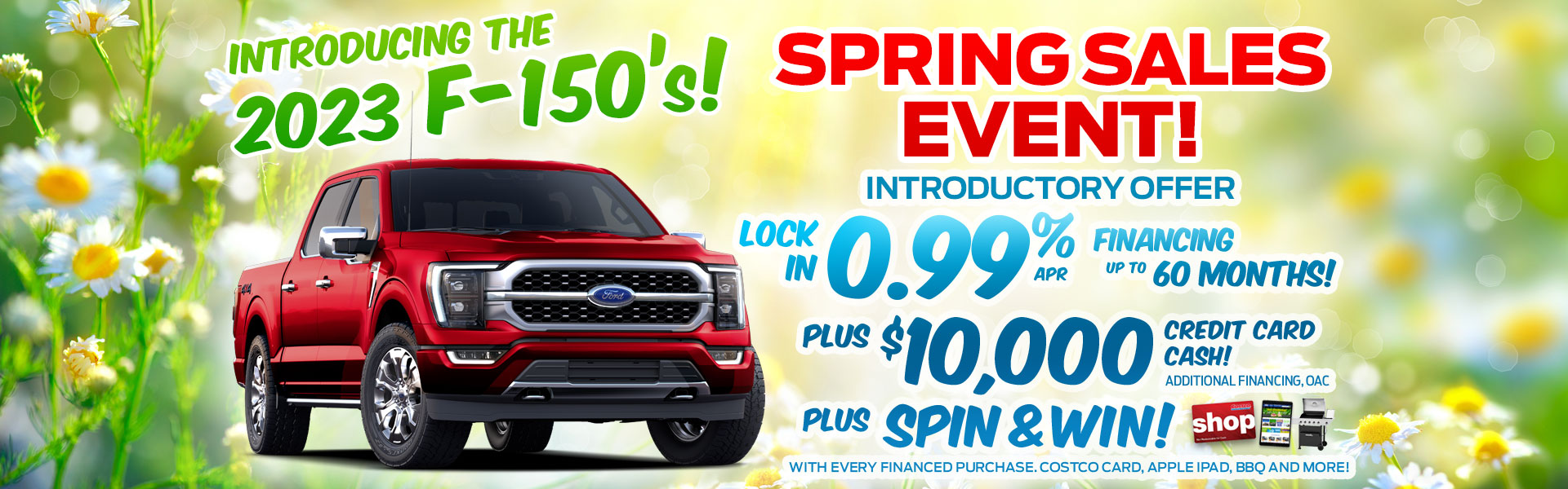 2023 Ford F-150 Spring Sales Event