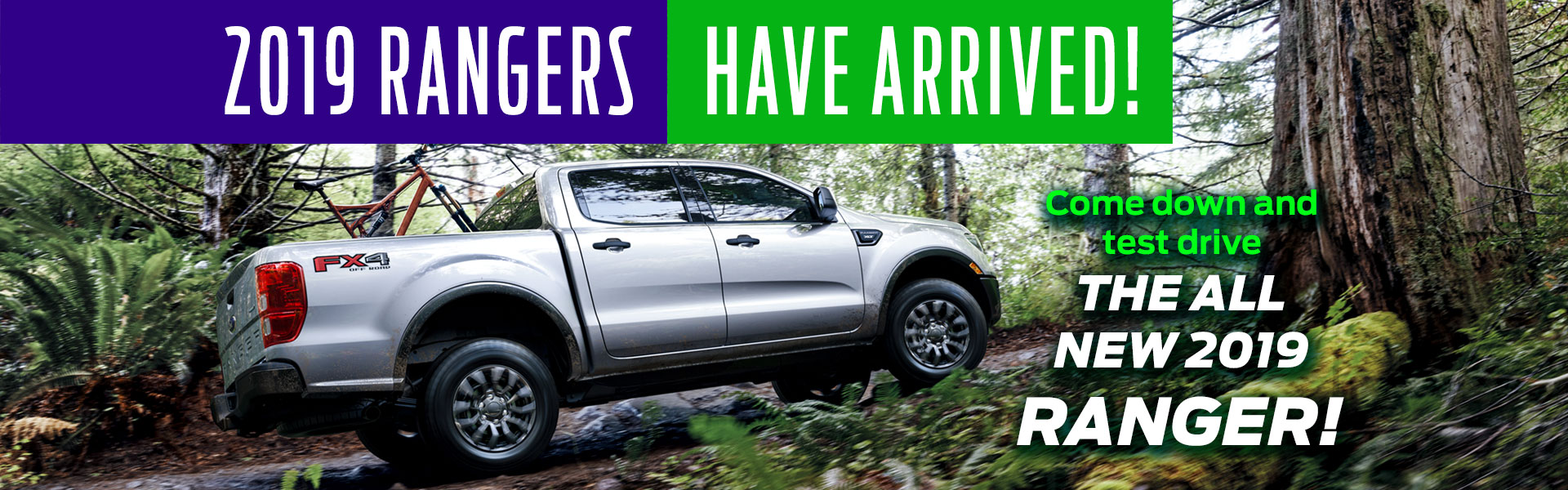 Test Drive the 2019 Ford Ranger!